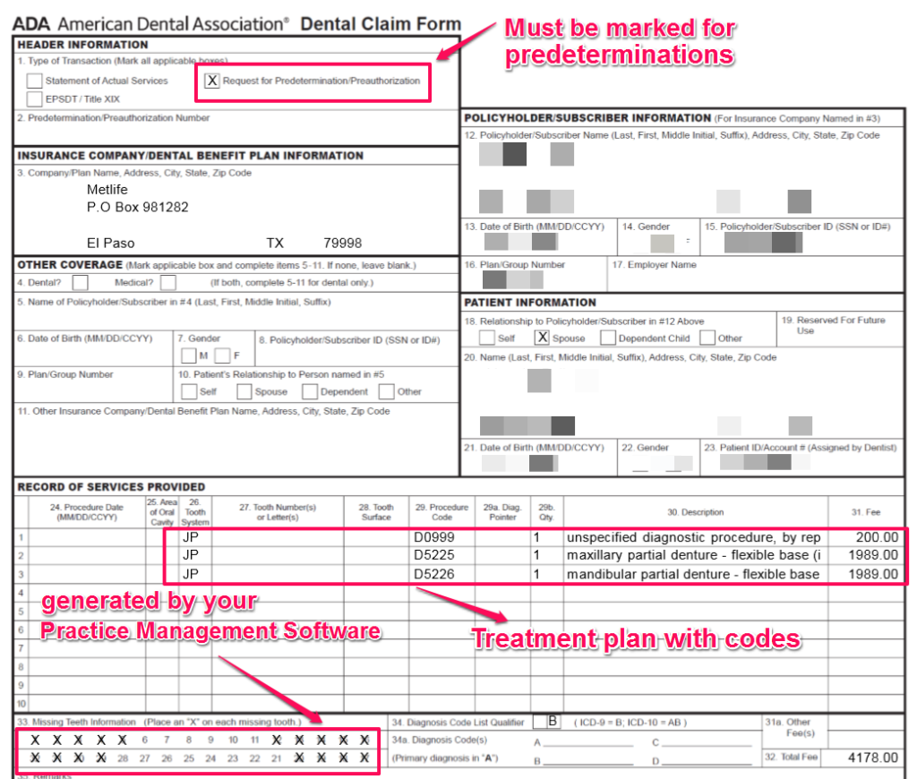 ADA Predetermination Claim - by Dental Startup Academy