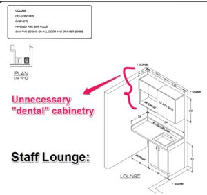 Staff Lounge - Dental Office Floor Plan