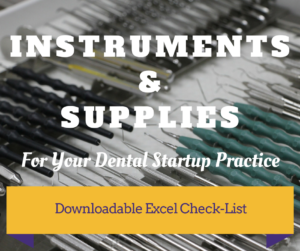 Dental Instruments & Supplies for Dental Office Startup
